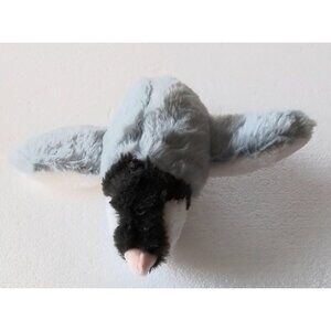 Asfanst Cat Toy Chirping Bird Flapping Wings Rechargeable Toy, Gray